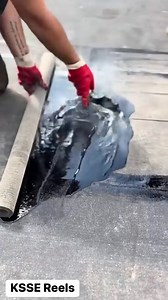2.1M views · 5.2K reactions | Roof waterproofing with tar is a...