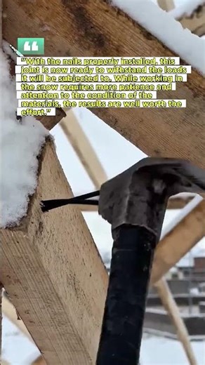 how to insert two nails into wood.