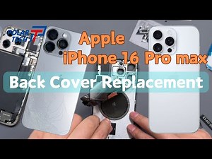 Apple iPhone 16 Pro Max Back Glass Replacement