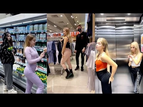 Hilarious pranks on elevator 🤣🤣 #fitnesssamkaofficial #tiktok