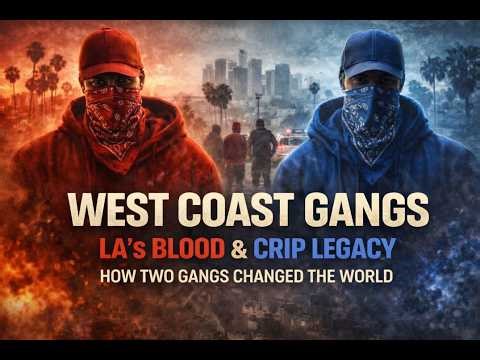 West Coast Gangs LA's Blood & Crip Legacy How Two Gangs Changed the World