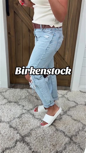 These Birkenstock sandals are the most comfortable summer sandals for women if you want something supportive, easy to style, and actually cute. Perfect everyday sandals for moms that you can wear with everything. #tiktokshopcreatorpicks #greenish #birkenstock #birkenstocks #sandals @HSN, Inc