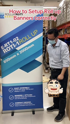 Setting Up Roll Up Banners: A Step-by-Step Guide