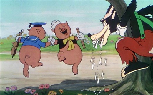 【三只小猪】（1933/美国）「动画史经典翻译计划」#72