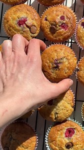 389K views · 2.7K reactions | My new series Make & SAVE $$$ Raspberry& banana muffins - recipe in the comments ⬇️ | Little Lou Cooks | Facebook