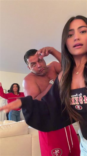 The Aguilar Family Cheers for the 49ers