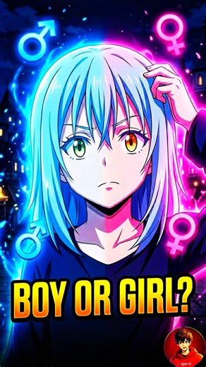 Saalon Se Fans Is Baat Par Confuse Hain... Rimuru Boy Hai Ya Girl?👀🔥#rimuru #diablo #anime #shorts