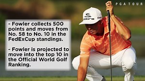 142K views · 3.6K reactions | Rickie Fowler's four-shot win, by the numbers. | PGA TOUR | Facebook