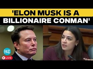 LIVE | 'Musk Is A Conman...': AOC Shreds Trump Aide & Tesla CEO In Fiery Speech | DOGE | US News