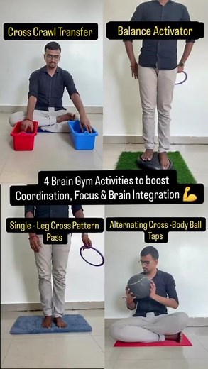 Brain Gym Exercises for Kids | Improve Focus, Coordination & Learning Skills 🧠✨