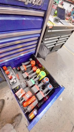 DIY Snap On power drawer! My Epiq didn’t have the power drawer so I made my own. #fyp #mechanic #snapontuesday