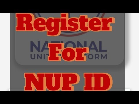 Register for NUP ID https://www.mynupid.com/