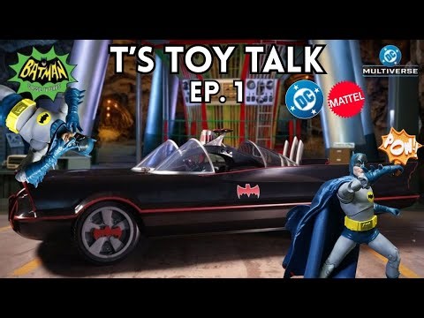 T’s Toy Talk Ep.1: McFarlane Toys NEW Batmobile! What to Expect | Adam West Batman & DC License Talk