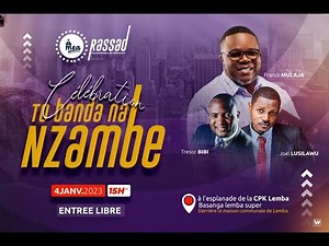 CELEBRATION TO BANDA NA NZAMBE 2023. Avec Papa Franck MULAJA et MEA.