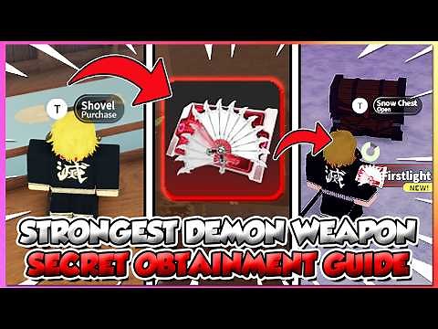 Slayers 2 *NEW* How To Get Firstlight War Fans Fast + Full Guide! (STRONGEST DEMON WEAPON)
