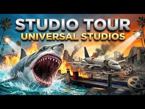 Universal Studios Hollywood Studio Tour 2026 | Real Movie Sets Revealed 🎬