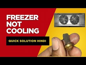 Freezer Not Getting Cold – Orifice Clogged Problem Explained | Hindi #freezer #refrigeration