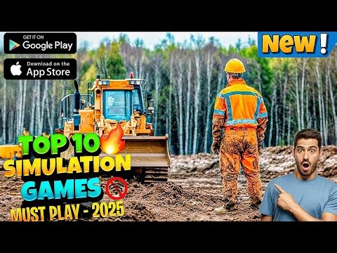 Top 10 OFFLINE SIMULATOR Games for Android 2025 | OFFLINE Simulator Games