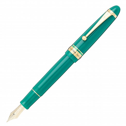Pilot Custom 743 Fountain Pen - Verdigris - The Goulet Pen Company