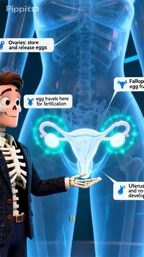 🧬 Understanding the Menstrual Cycle – 3D Biology Lesson