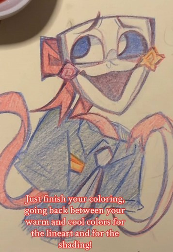 Tutorial de coloriage avec les couleurs primaires