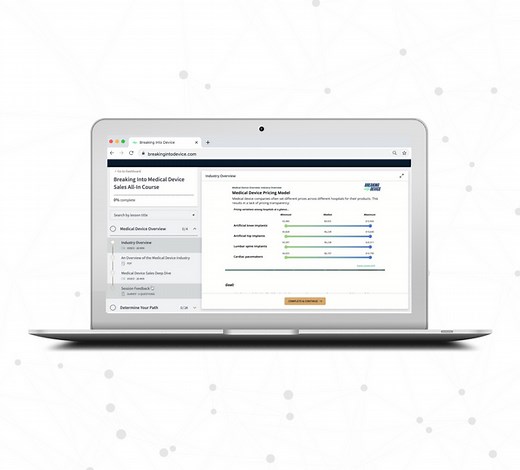 Breaking Into Medical Device Sales All-In Course