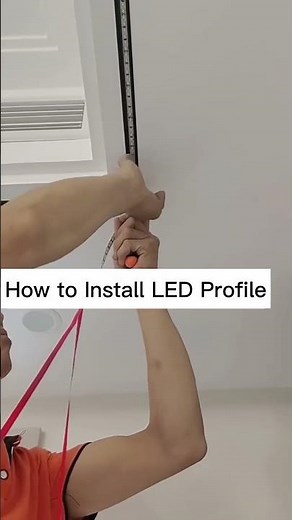 How to Install LED Aluminum Profile？