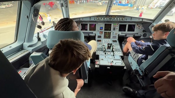 Mass. students explore STEM careers at Logan Airport expo