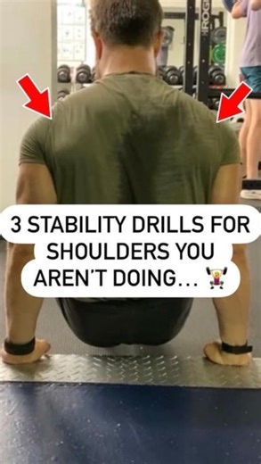 These 3 drills are important to do and they AREN’T common or popular… - SCAPULAR DEPRESSIONS - This is great for working the powerful muscles of the shoulder which depress the scapula. This can be a particularly good exercise for those that have chronically tight upper trapezius and neck muscles (especially if the shoulders tend to shrug up too much). - ARM ADDUCTIONS - MANY people train the crap out of the shoulder abductors (the muscles working during lateral raises), but severely under train 