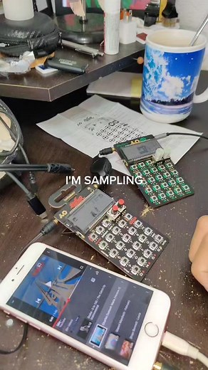 Very nervous and excited to start learning how to use this monster. #pocketoperator #po133 #po33 #sample #teenageengineering