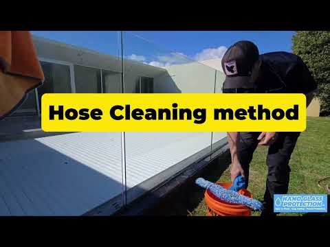How to Easily Clean Nano Glass Protected Pool Glass | Glass Genius