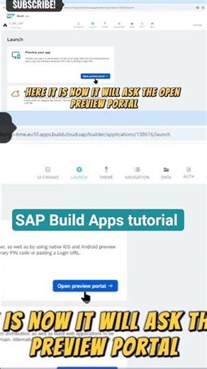 SAP Build Apps tutorial