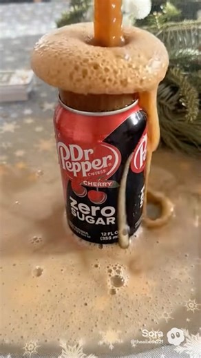 Coke can explosion again!