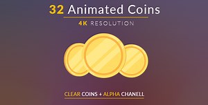 32 Animated Clear Coins
