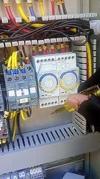 how to replace a 24 hrs mechanical timer for a swimming pool pump