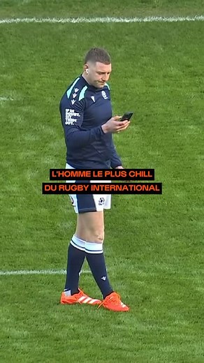 Finn Russell ne connaît pas la pression ✌️ #SixNationsRugby | Six Nations - FR