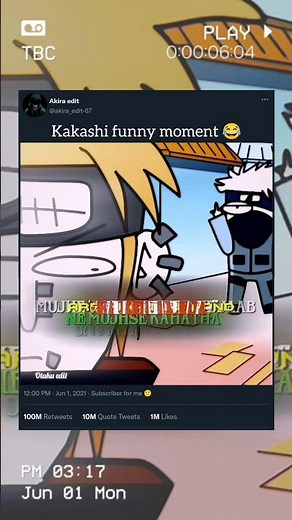 Kakashi funny moment 😂