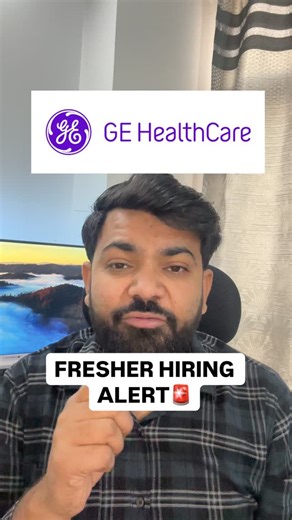 CODE WITH KADYAN | FRESHER HIRING ALERT🚨 GE Healthcare are hiring freshers as software engineer Education Qualification Bachelor’s Degree in Computer... | Instagram
