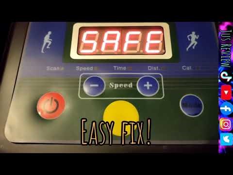 Treadmill Stuck On Safe Mode | Easy Fix | DIY At Home