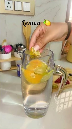 Detox Water for Summers | Clear Skin | Hydration | Improve Digestion | #shorts #viral #trending