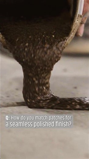 Why Patch Material Matters In Polished Concrete Floors