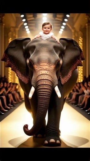 “Animal Fashion Runway Show 🐅🐘🐻🐒🦊 | Power, Love & Style in One Epic Walk!”