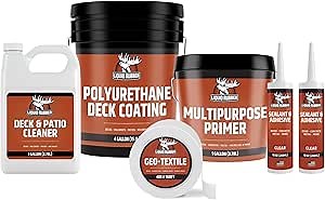 Liquid Rubber Deck Coating Bundle