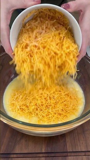 Funeral Potatoes (Cheesy Hashbrown Casserole) #cheesy #potatoes #shorts