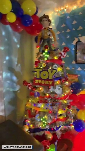 2.6M views · 820 reactions | You got a friend in me. Look at this very impressive Toy Story Christmas tree. | The National Desk - TND | Facebook