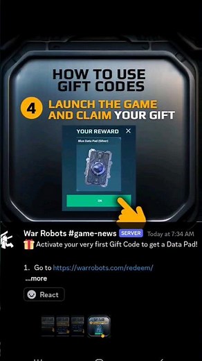 GIFT CODES! Must Watch Check Pinned Comment | WR - War Robots