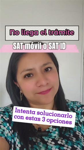 Opciones para problemas con SAT ID y SAT móvil