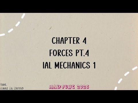Forces Part 4 - Pulleys | Edexcel IAL AS Maths Mechanics M1