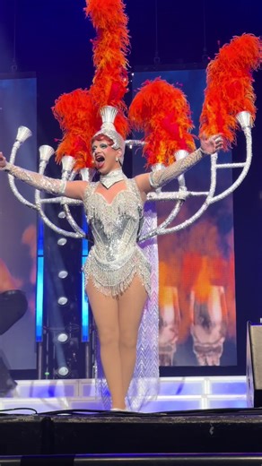 @Suzie 💋✨ at #dragqueenchristmas #hanukkah | suzie toot