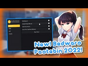 [ NEW! ] Best Bedwar Script GUI ( Pastebin 2022 ) - No Linkvertise Roblox Best Bedwars Script!!! -